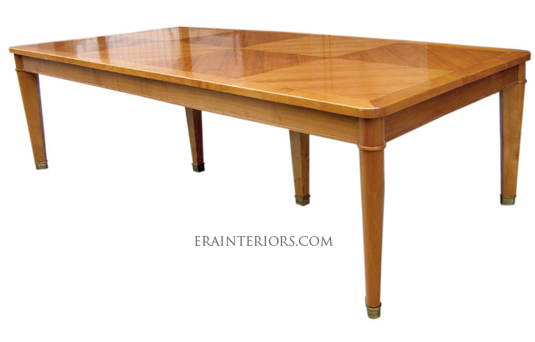 Andre Arbus Dining Table with Brass Feet by ERA Interiors