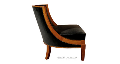 Art Deco Slipper Chair