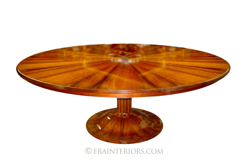 biedermeier round dining table