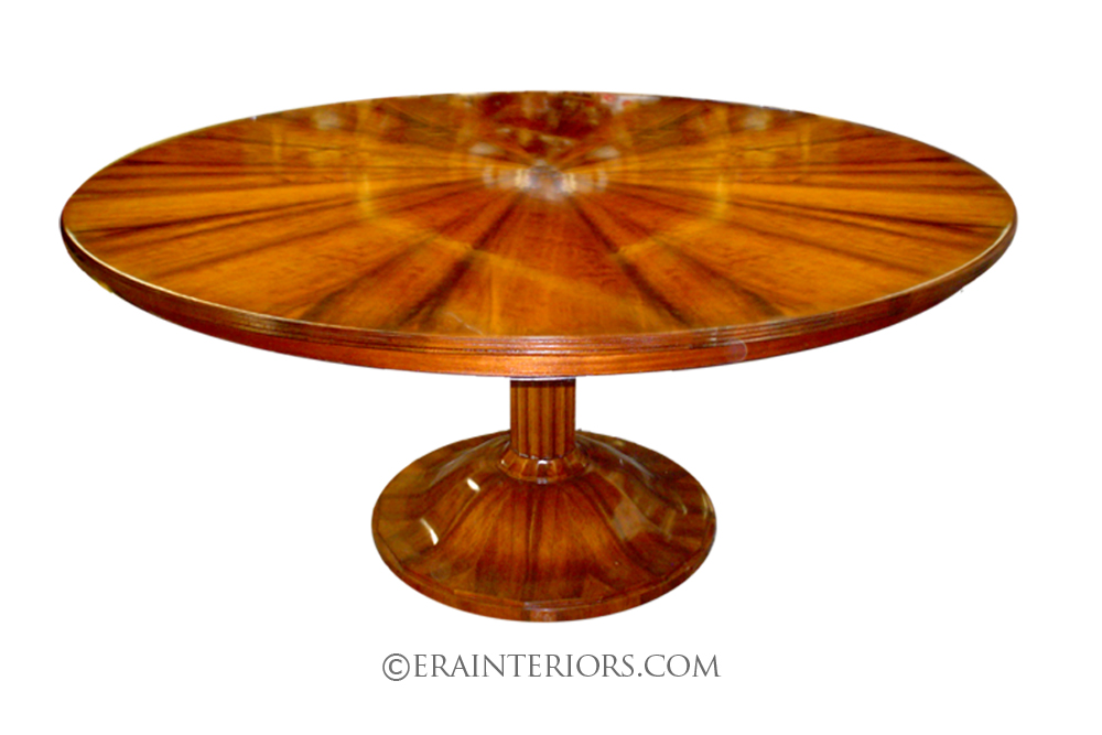 biedermeier round dining table