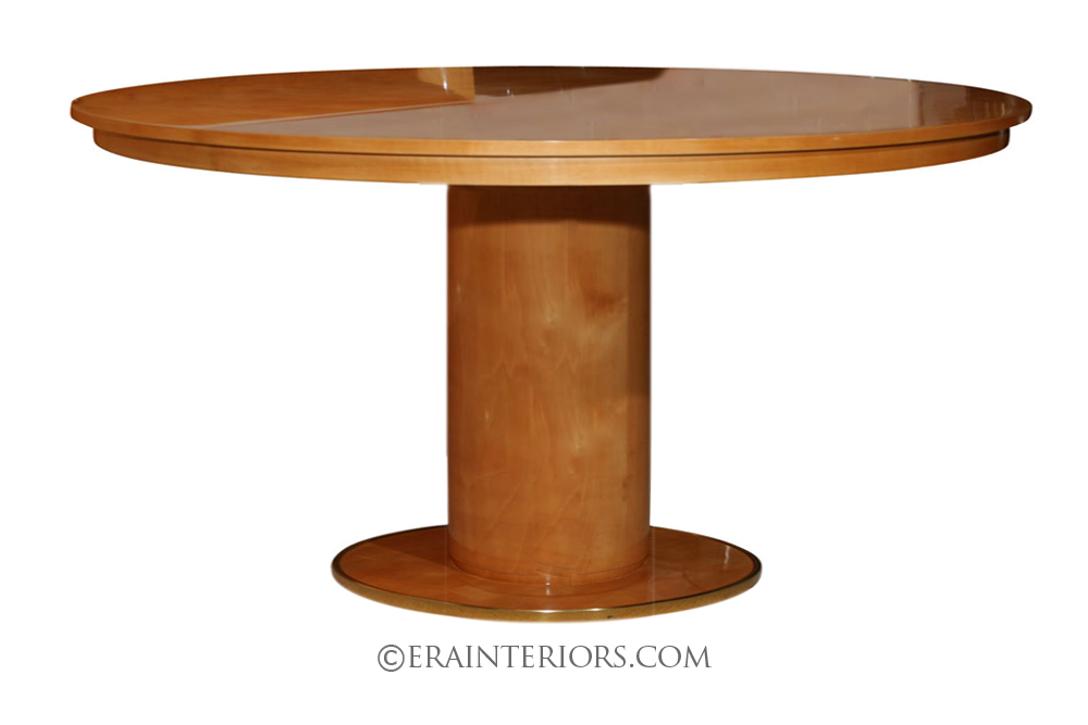 contemporary round breakfast table