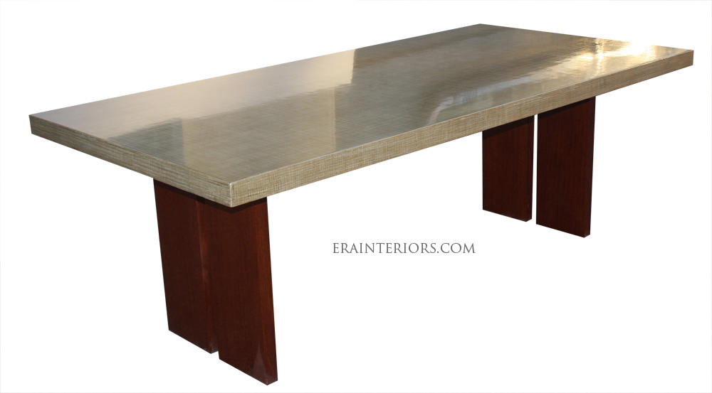 custom modern lacquer dining table