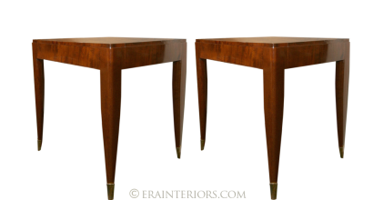 French Art Deco side tables