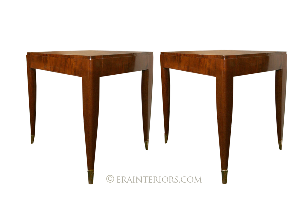 French Art Deco side tables